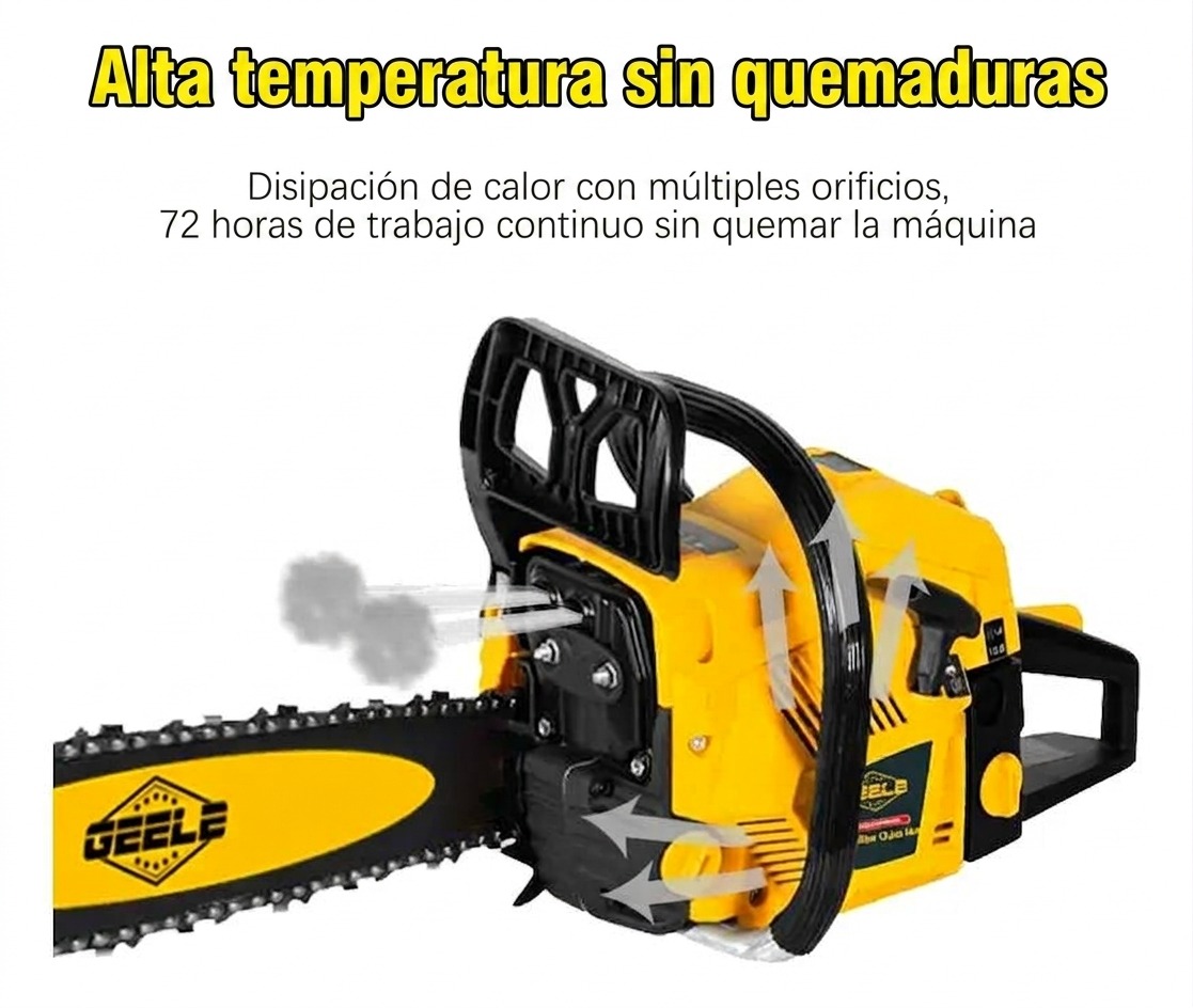 MOTOSIERRA GASOLINA 45,6cc - G6-18"