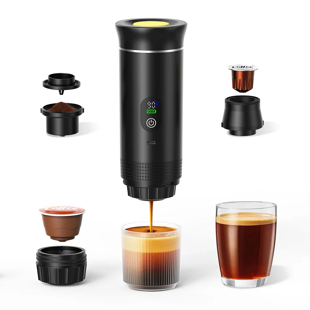 CAFETERA ESPRESSO LED PORTATIL 3 EN 1