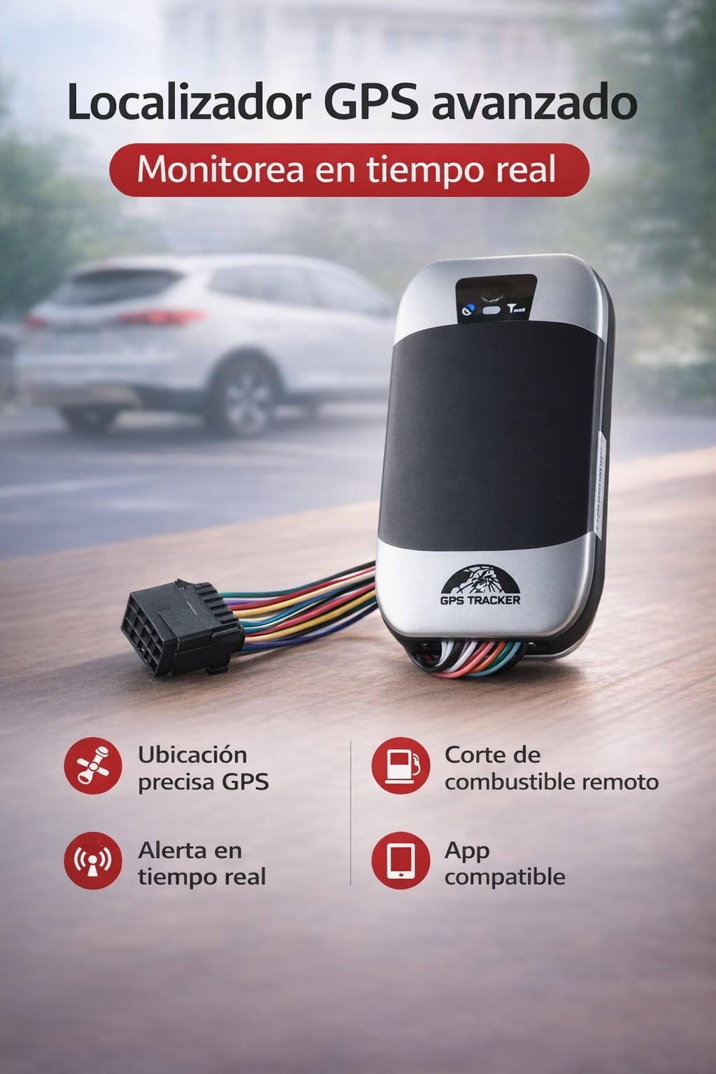 GPS Localizador Corta Corriente  Tracker