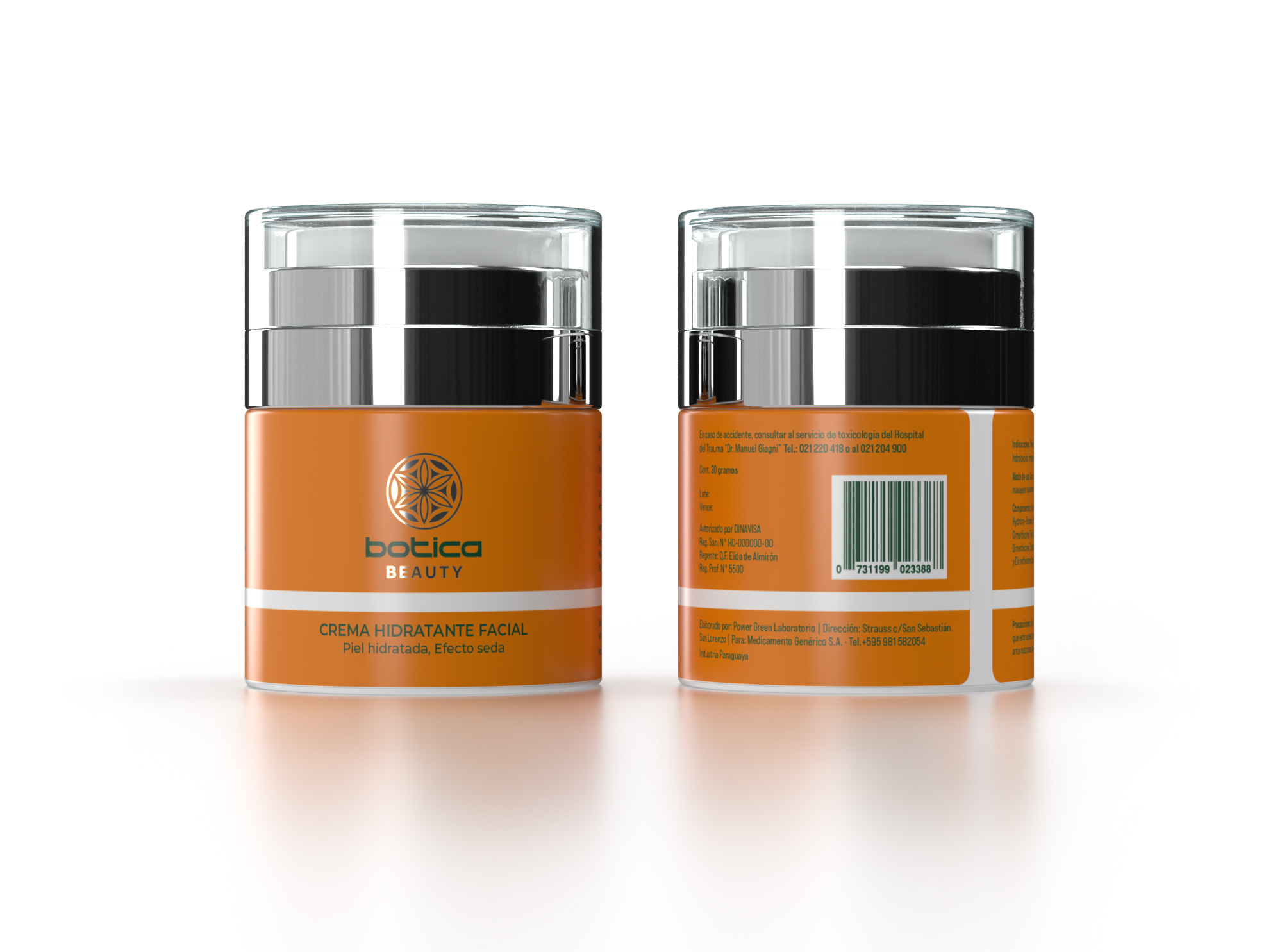 CREMA FACIAL HIDRATANTE - BOTICA BEAUTY