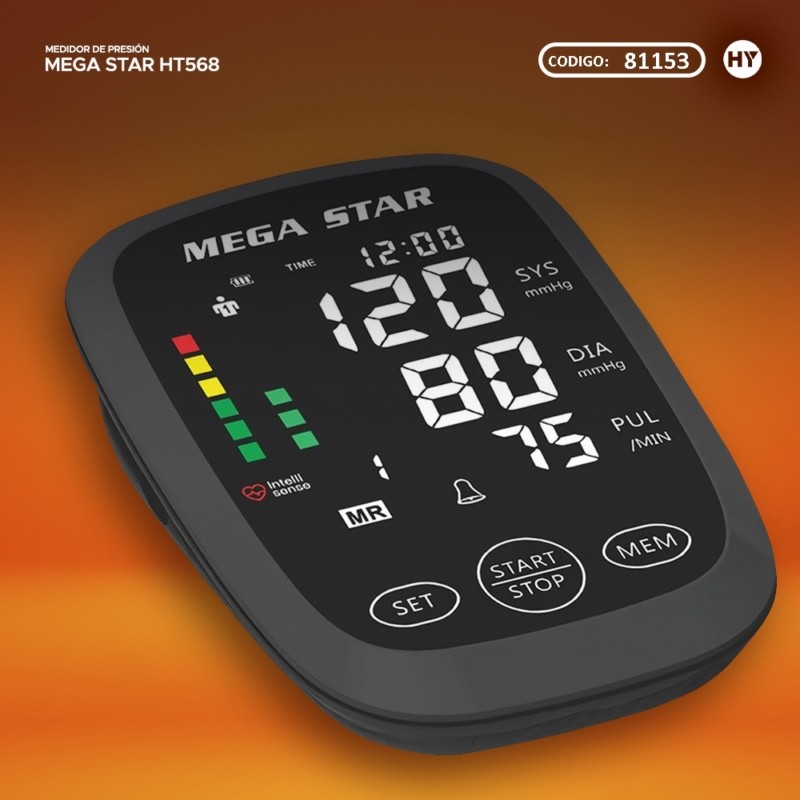 Toma Presi&oacute;n Mega Star HT568