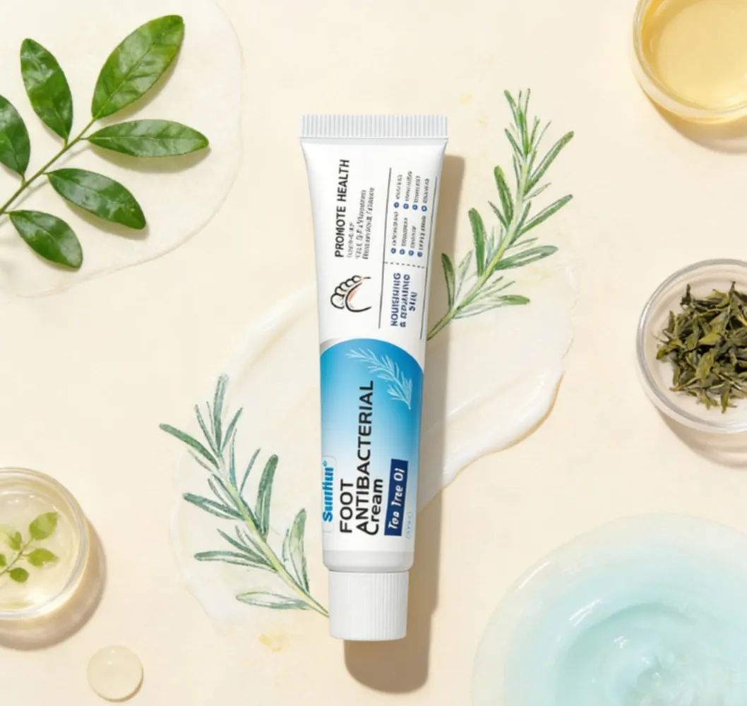 Crema antibacteriana para pies y u&ntilde;as
