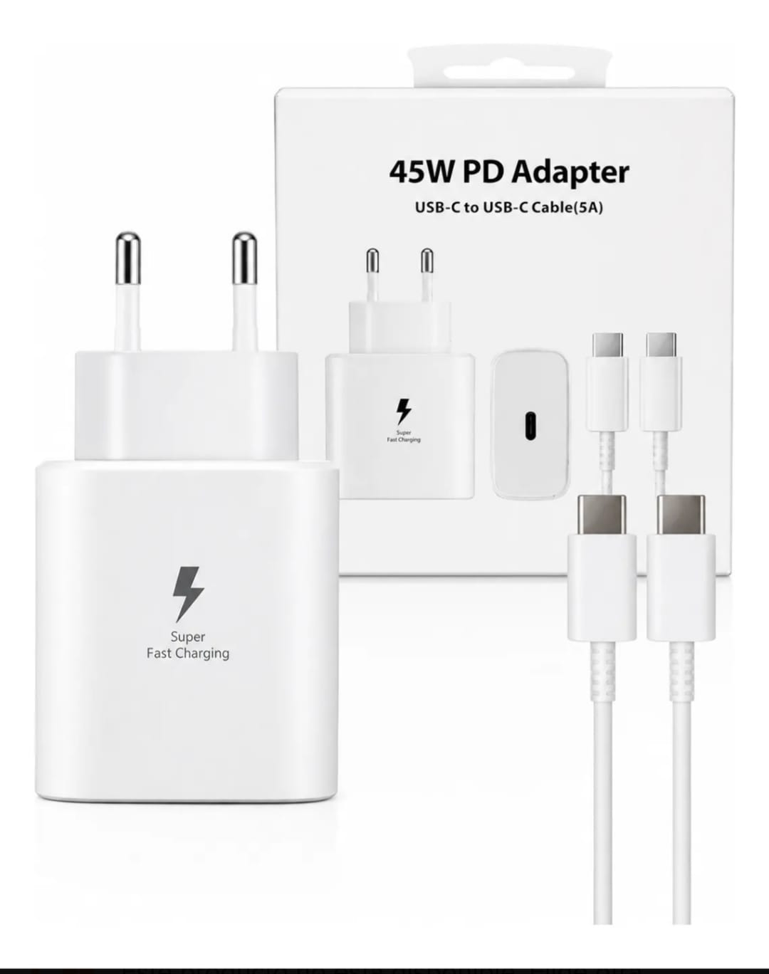 ⚡ Cargador S&uacute;per R&aacute;pido 45W &ndash; Carga tu Celular en Tiempo R&eacute;cord