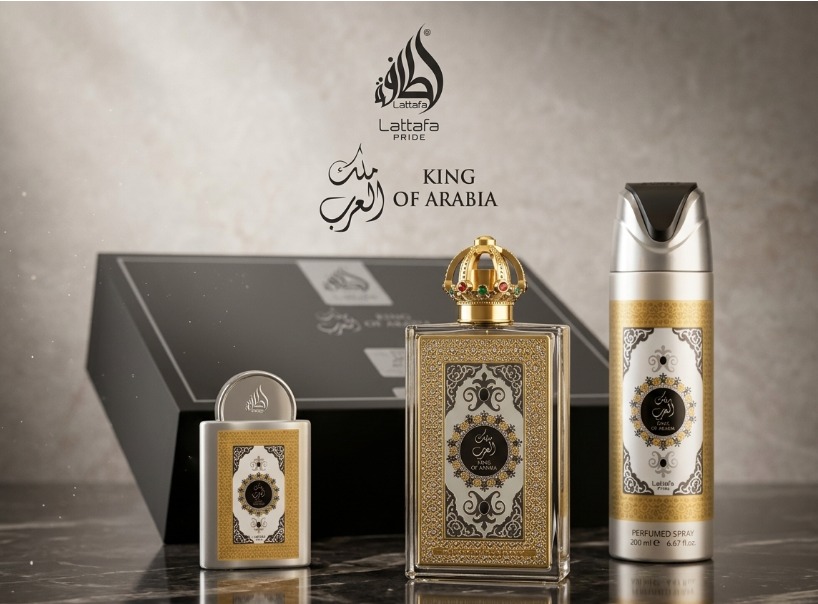 SET LATTAFA PRIDE KING OF ARABIA GIFT