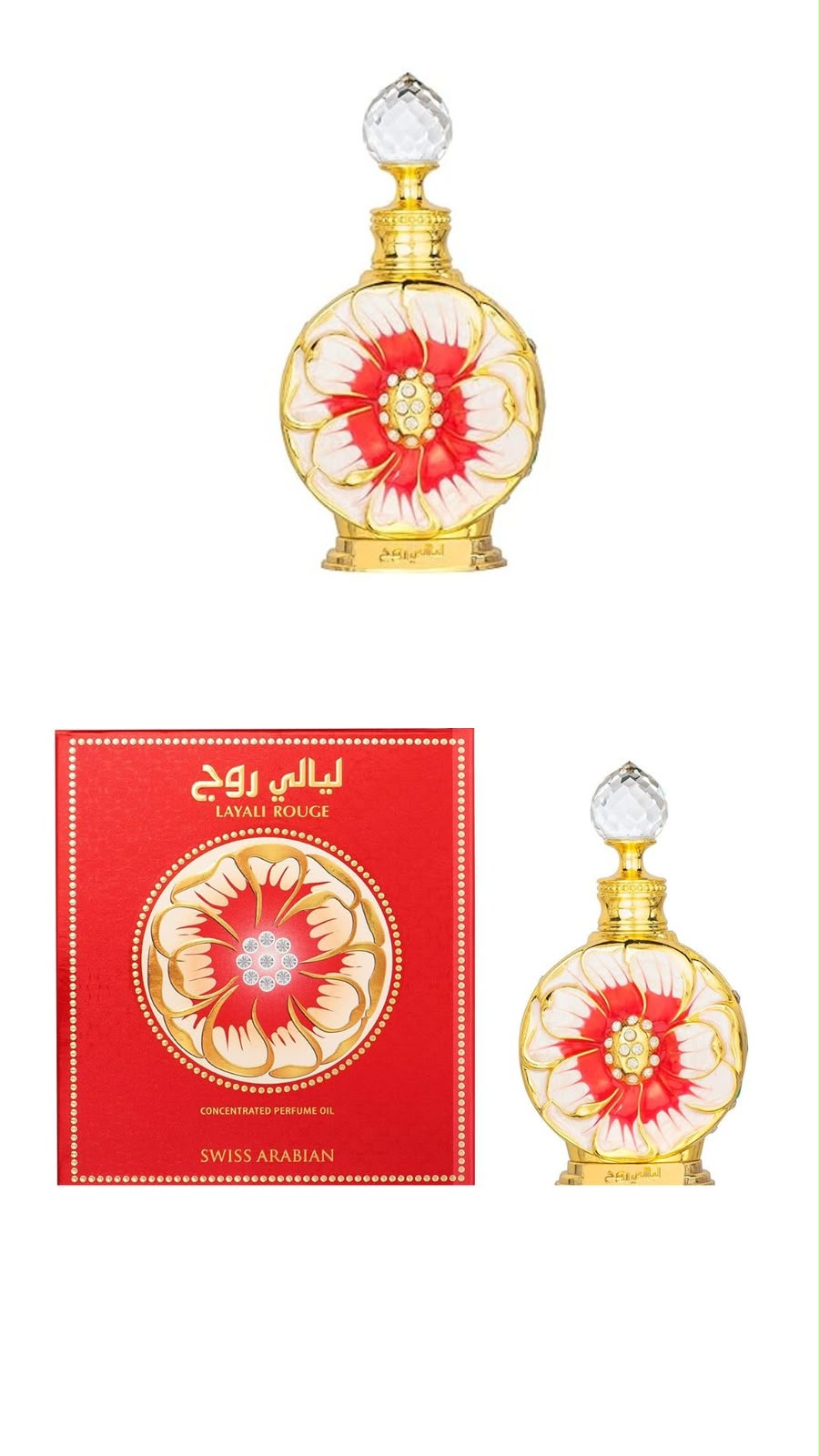 LAYALI ROUGE CONCENTRATED PERFUME OIL