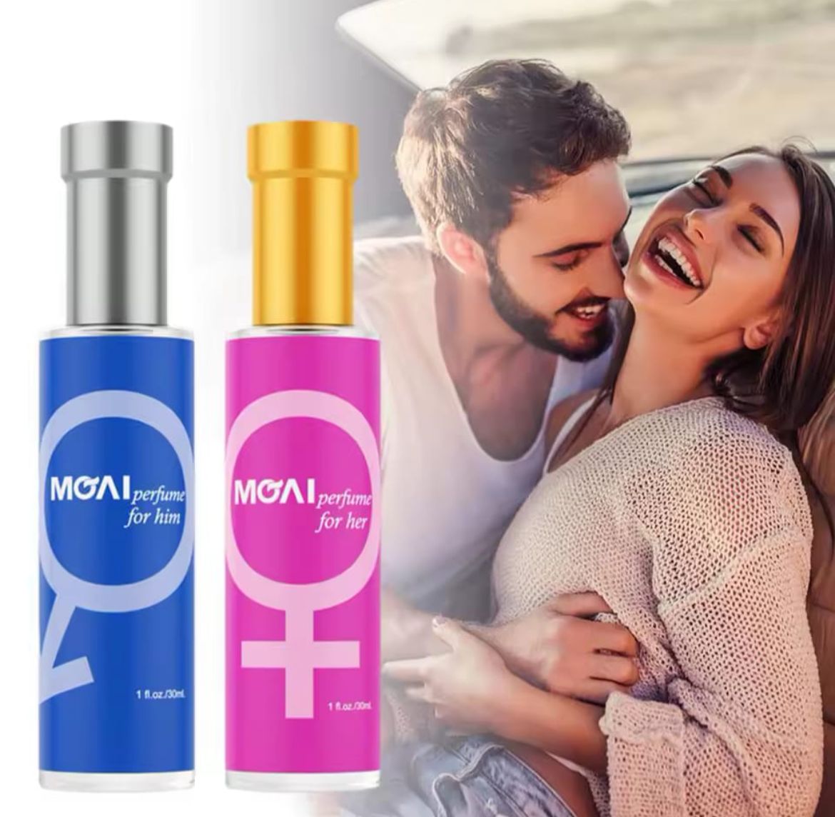 Perfume feromonas