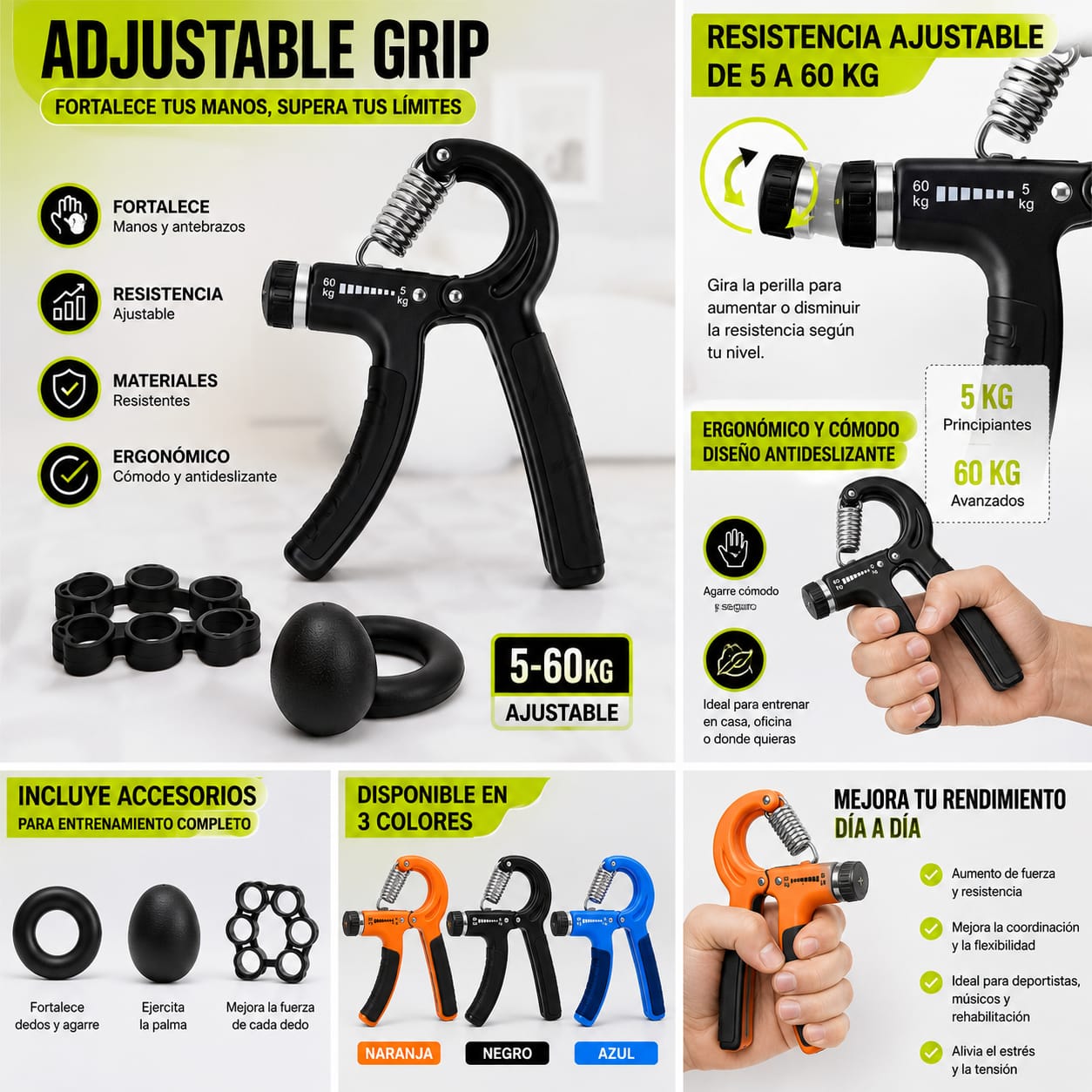 KIT COMPLETO PARA MANOS Y ANTEBRAZOS